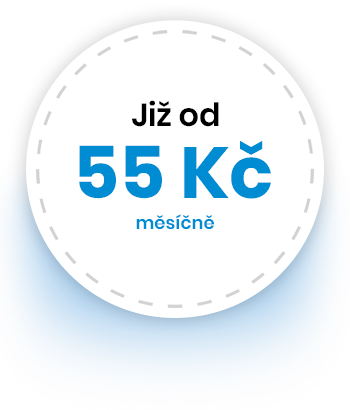 Již od 55 Kč měsíčně